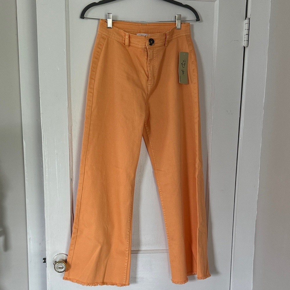 RD Style Orange Wide Leg Pants